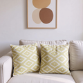 Golden Diamond Hand Sequin Cushion CoveR Pack of 2