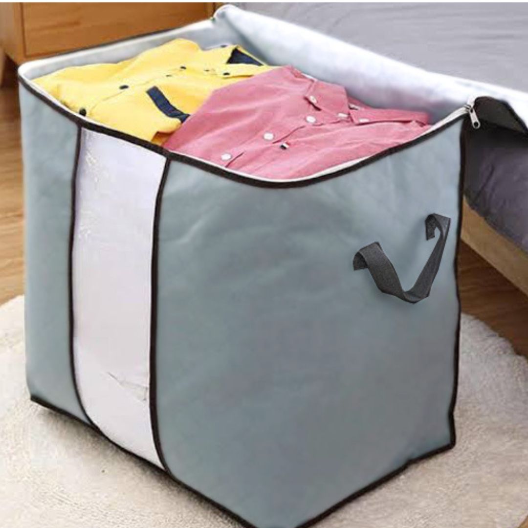 Non-Woven Storage Bag Portable Pack of 4