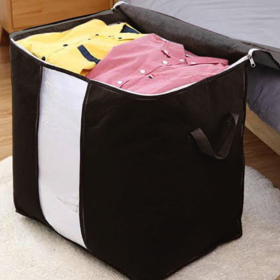 Non-Woven Storage Bag Portable Pack of 4