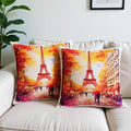 Autumn in Paris Cushions Cover Pack of 2