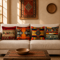 Ethnic Throw Pillow Covers Pack Of 4