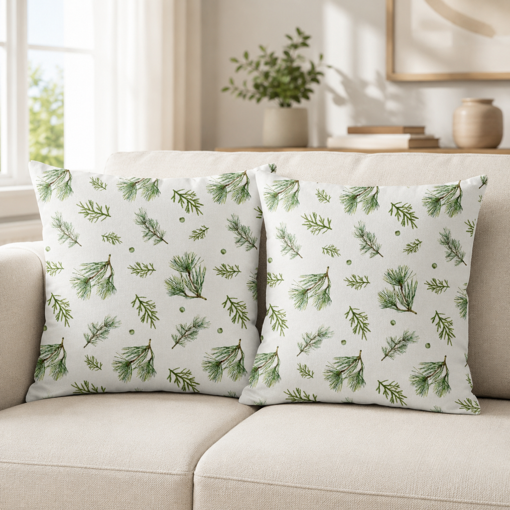Nature Spruce Cushions Cover Pack of 2
