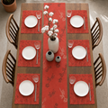 Garden Vine Table runner with Mats