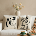 Brewed Art Cushion Cover Pack of 2