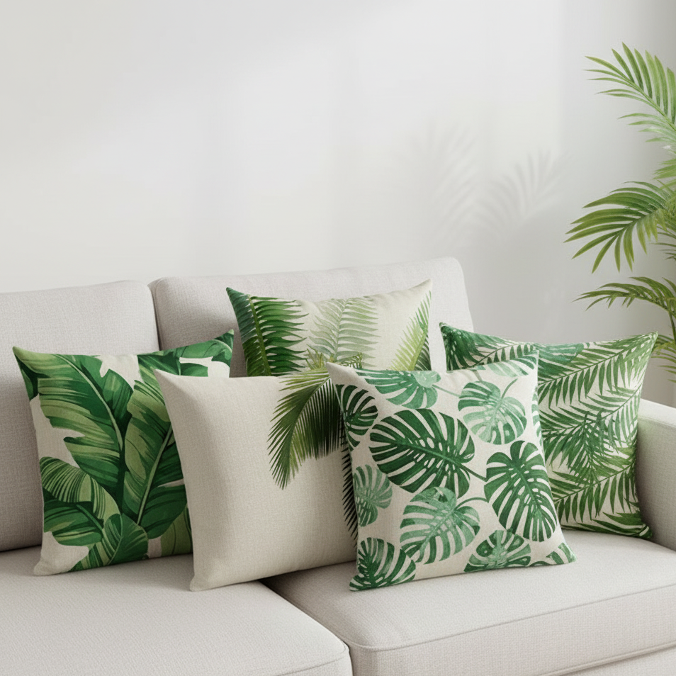 Pumelo Tree Cushion Cover Pack of 5