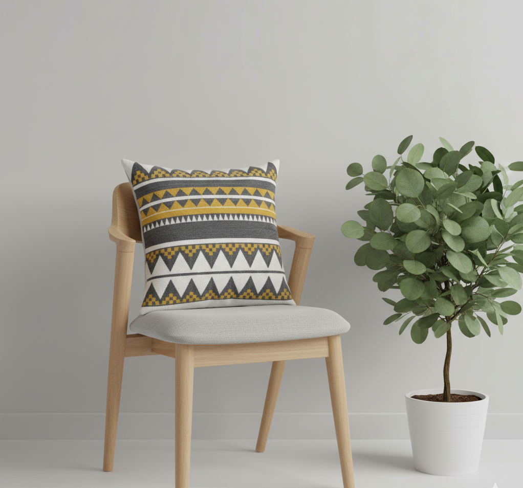 Honey Comb Geometric Cushion Covers Pack of 6