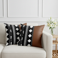 Southwestern Black Cushion Cover Pack of 2