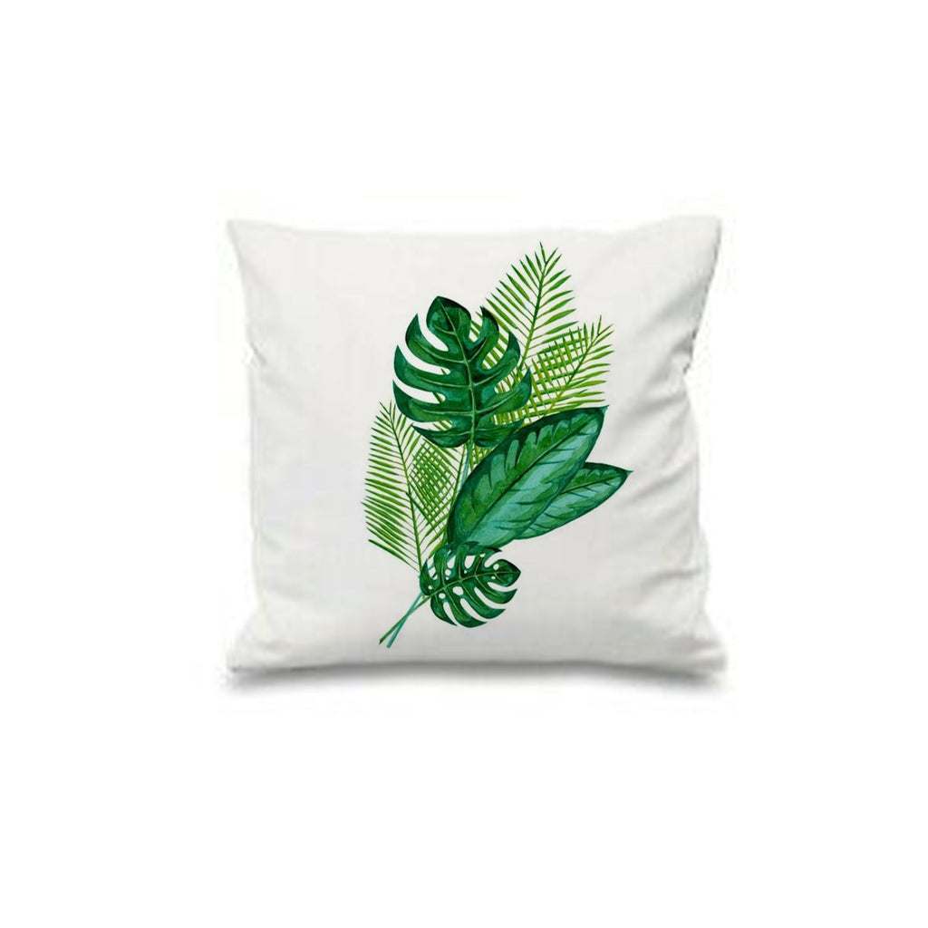 Golden Monstra Plant Cushion Covers Pack 4