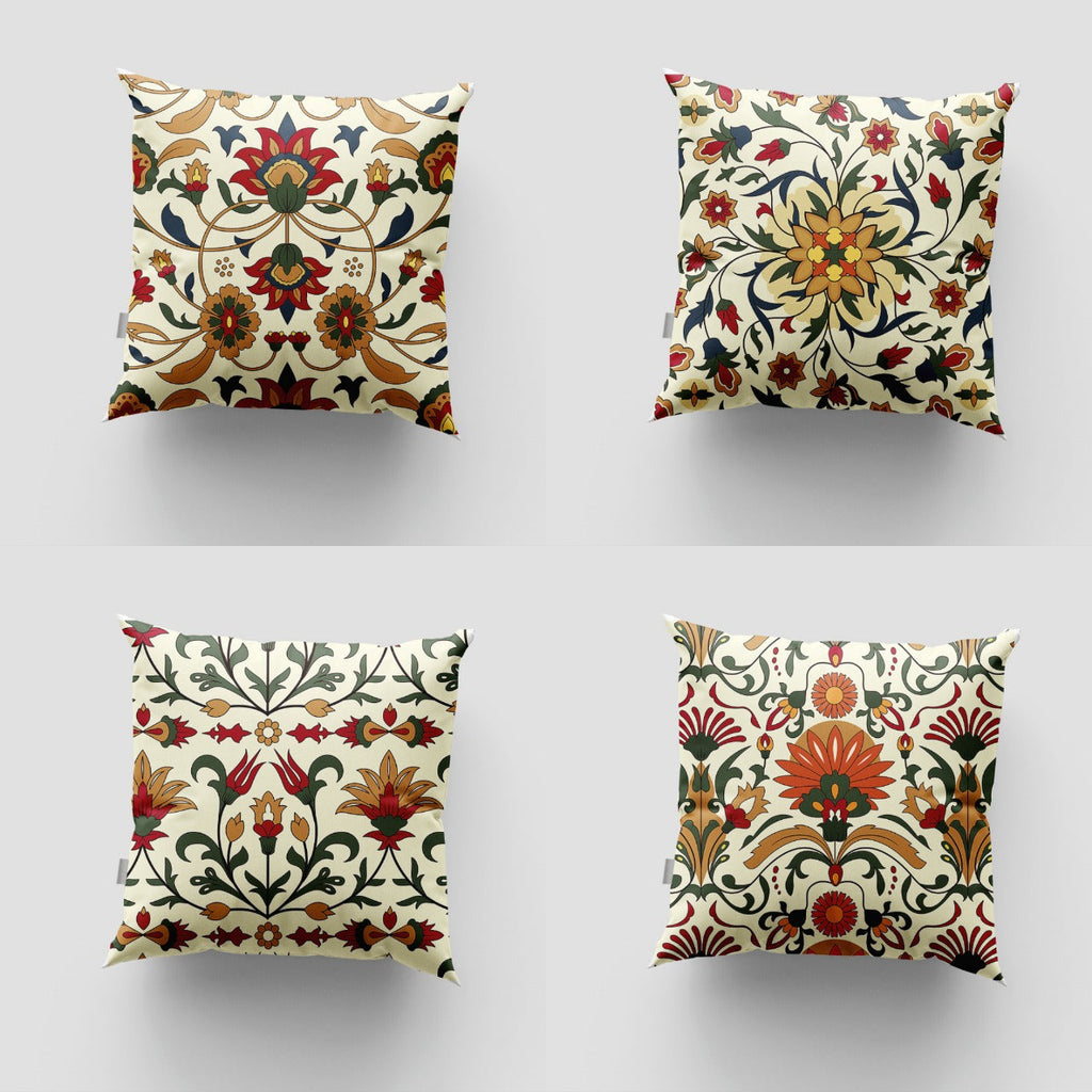 Persian Style Throw Covers Pack of 4