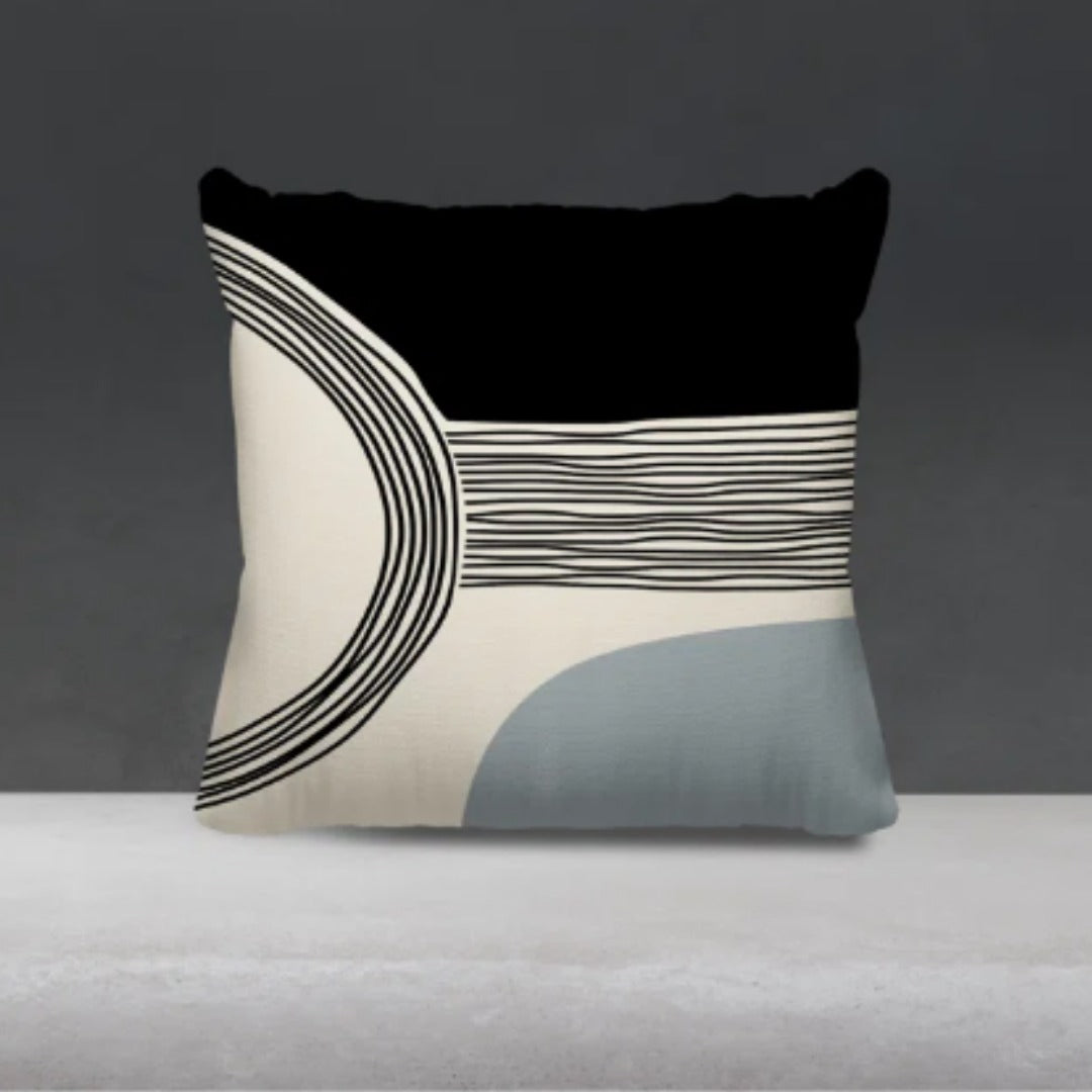 Cassie Abstract Spun Indoor Cushion Case Pack of 2