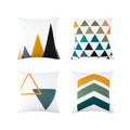Teade Geometric Throw Pillow Covers Pack Of 4