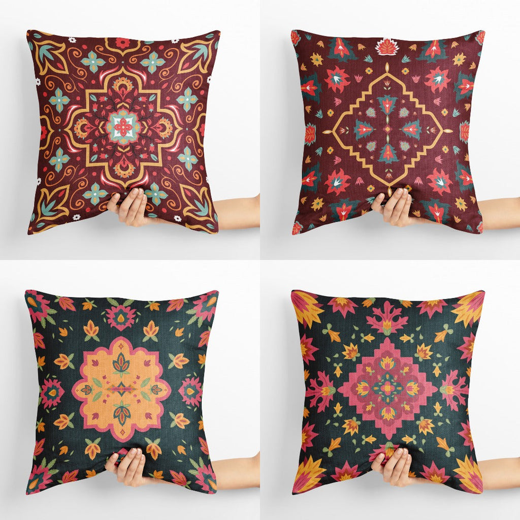 Bazaar Bloom Cushion Covers Pack Of 4