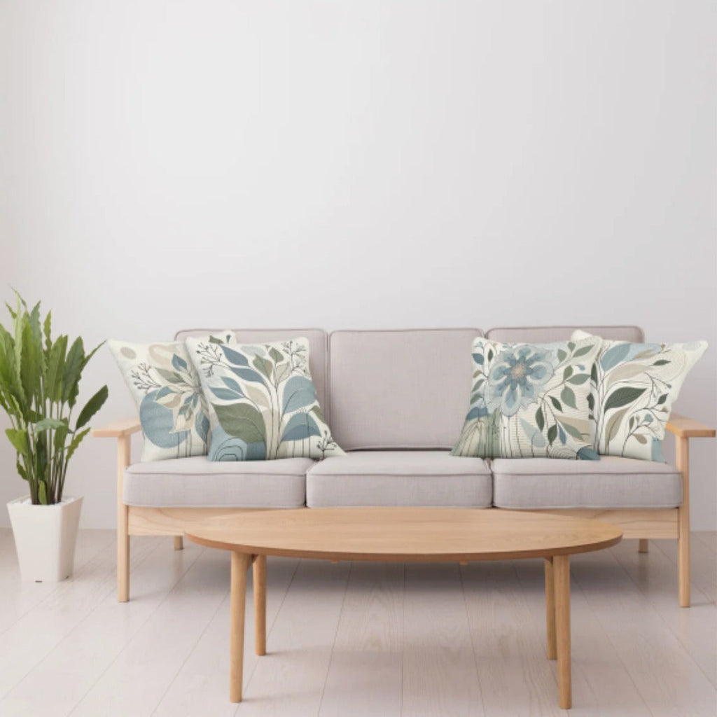 Ambesonne Leaves Cushion Covers Pack Of 4