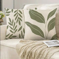Boho Leaves Cushion Cover Pack Of 2