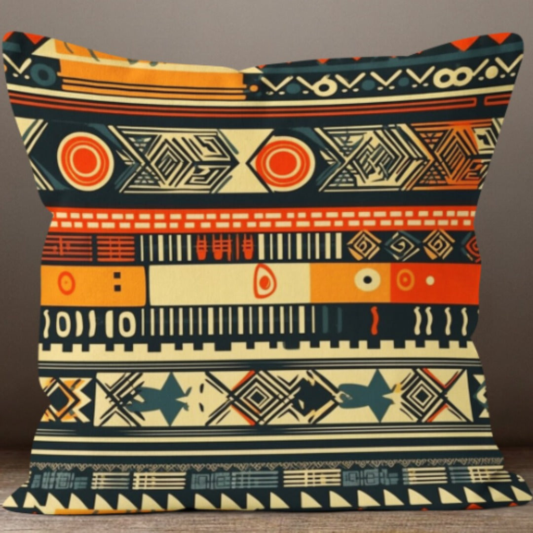 Ethnic Throw Pillow Covers Pack Of 4